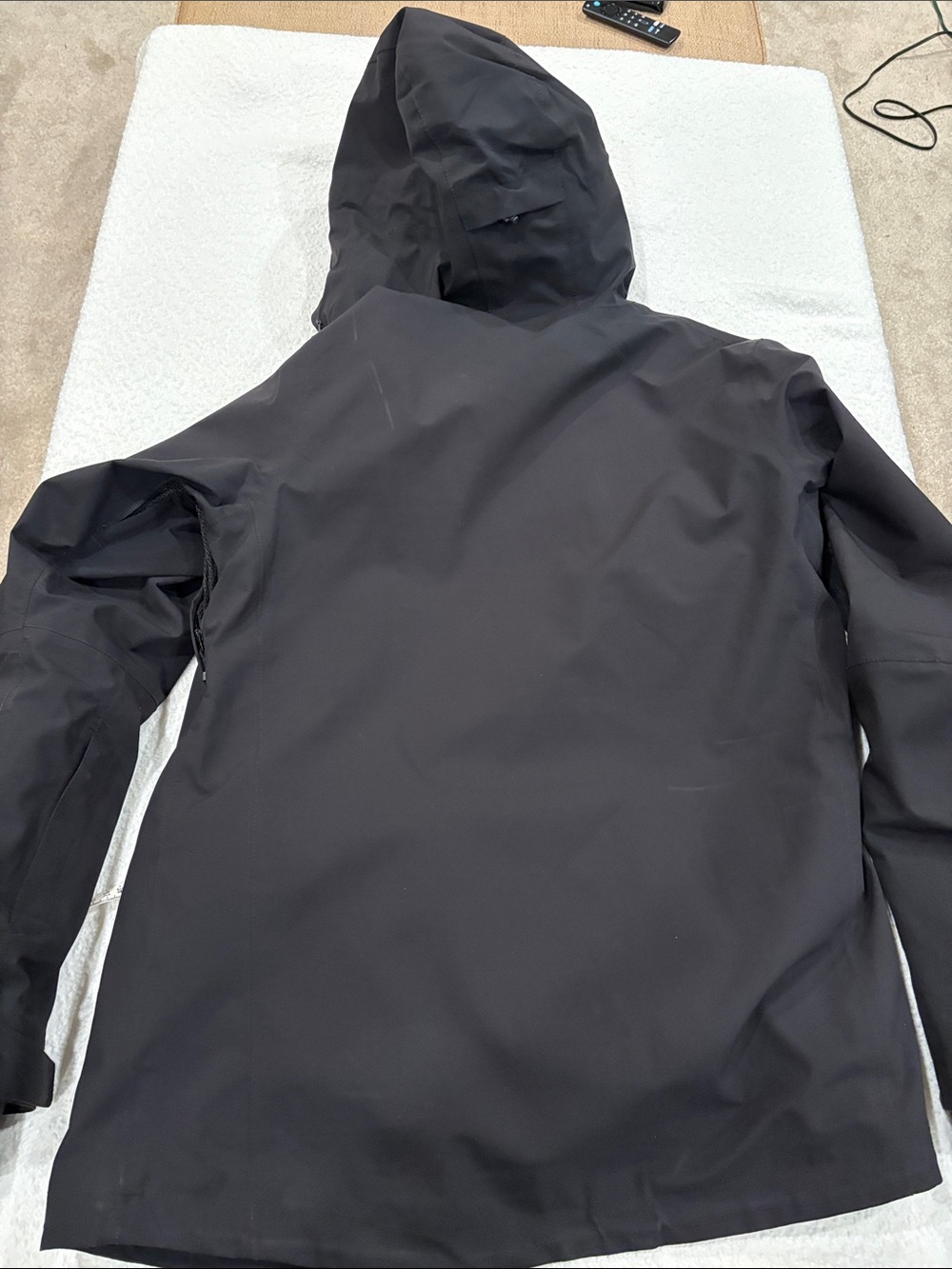 Helly Hansen Hooded Ski Jacket Black Large - Picture 8 of 9